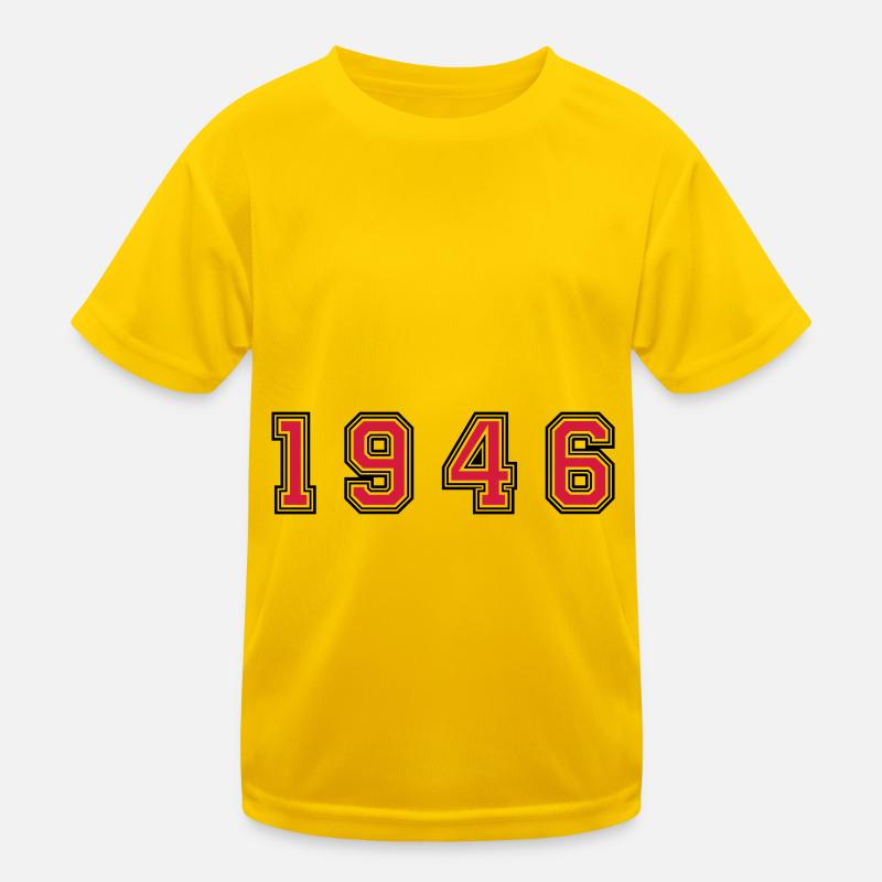 Numéro de l’année 1946 T-shirt sport Enfant