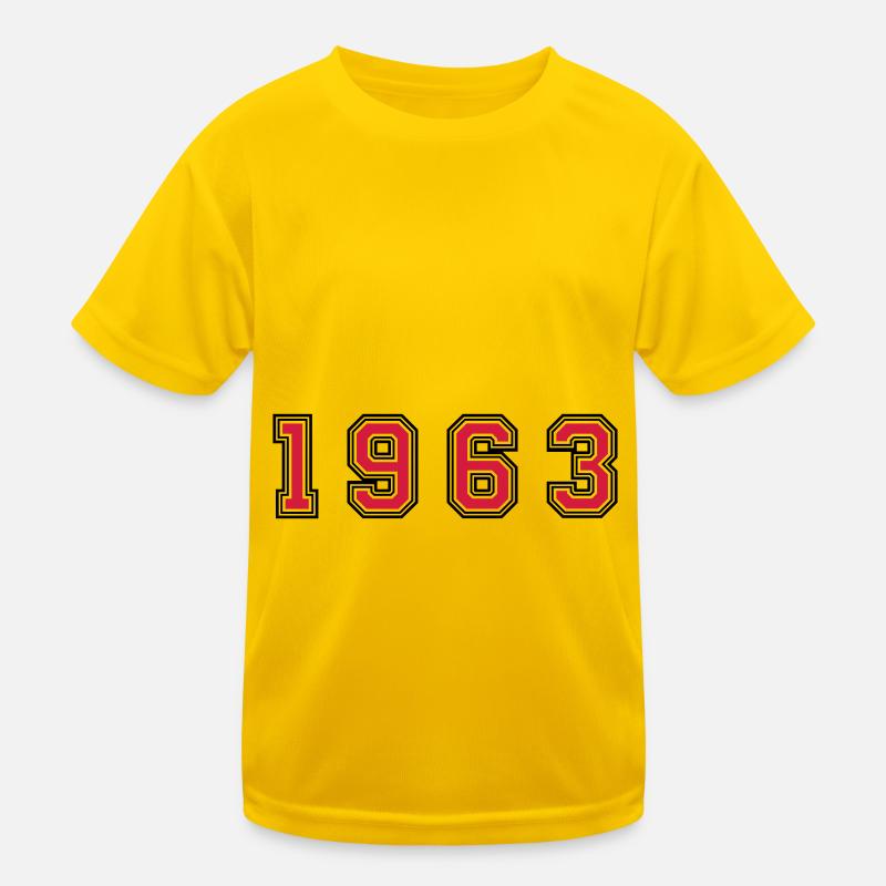 Numéro de l’année 1963 T-shirt sport Enfant