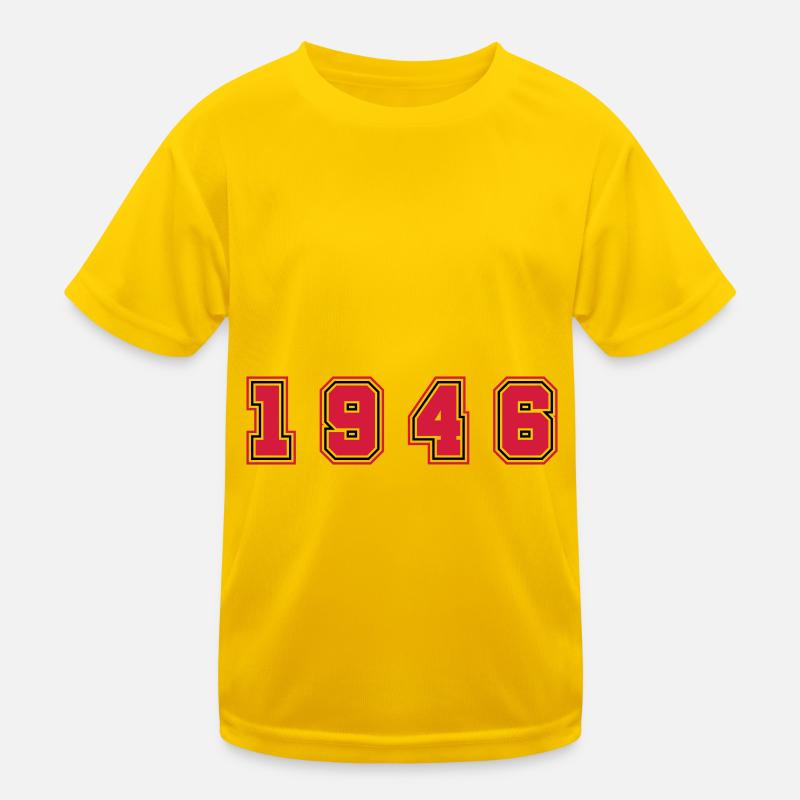 Numéro de l’année 1946 T-shirt sport Enfant