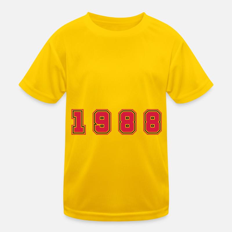 Numéro de l’année 1988 T-shirt sport Enfant