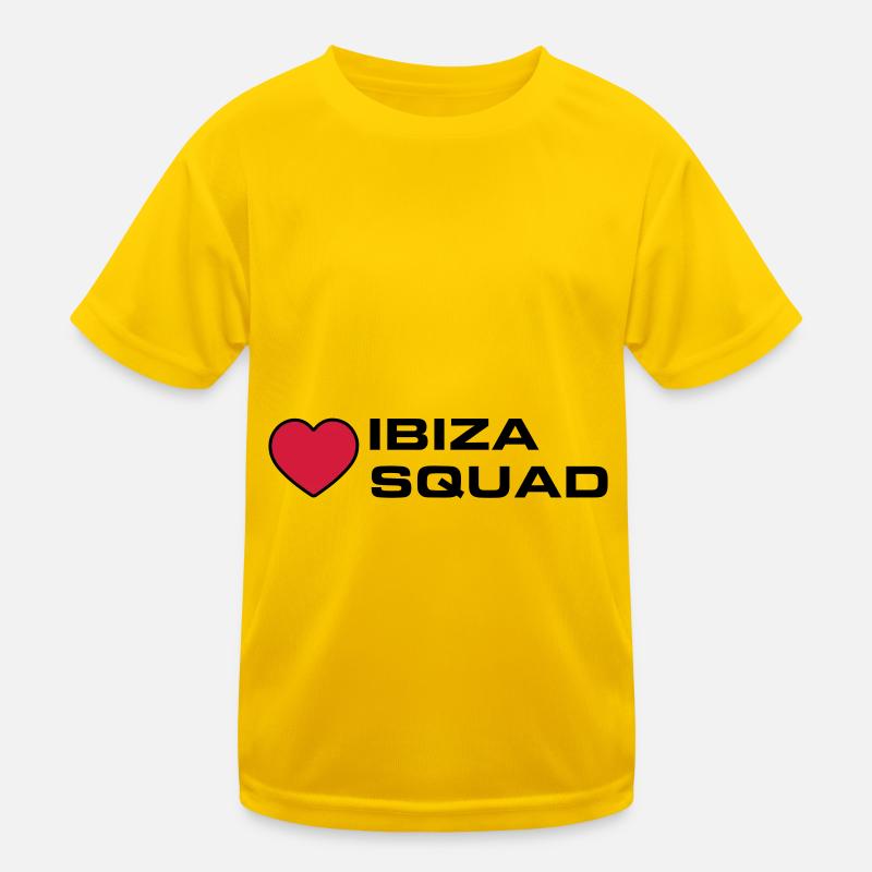 Ibiza Squad Kids Functional T-Shirt