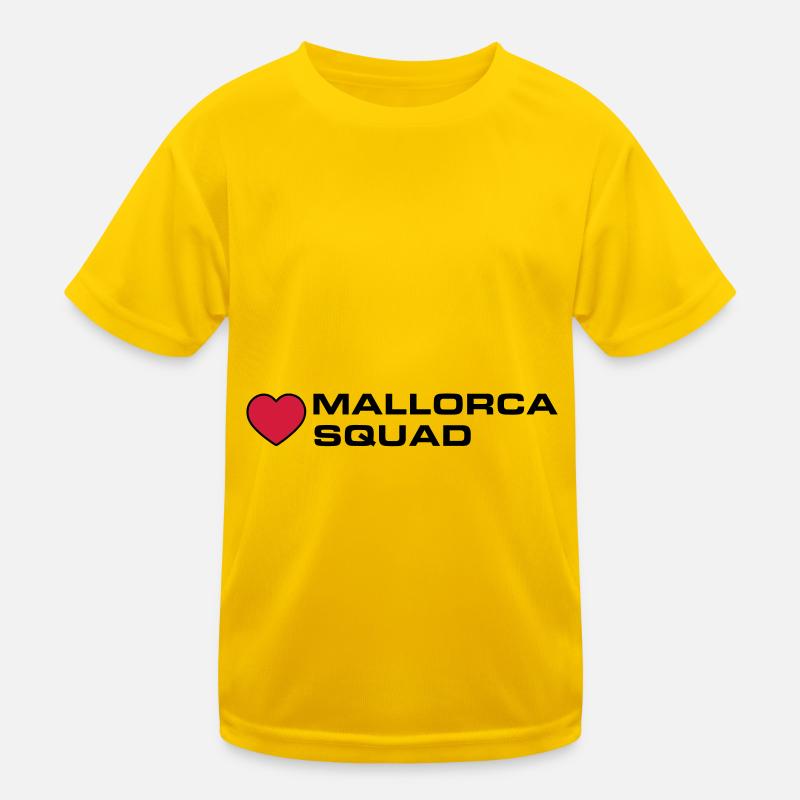 Mallorca Squad Kinder Funktions-T-Shirt