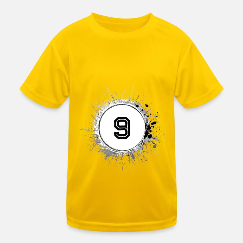 9 Nombre d’objets blob T-shirt sport Enfant