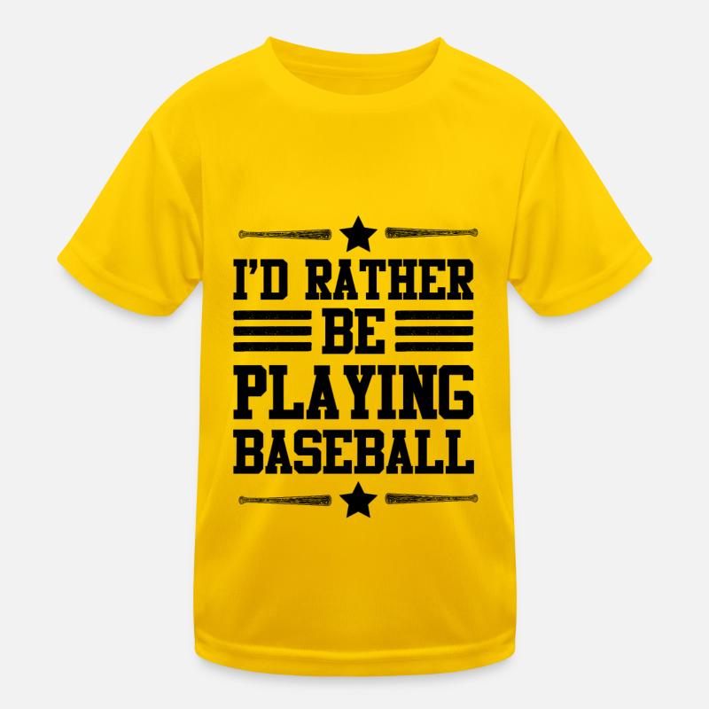 Match de baseball T-shirt sport Enfant