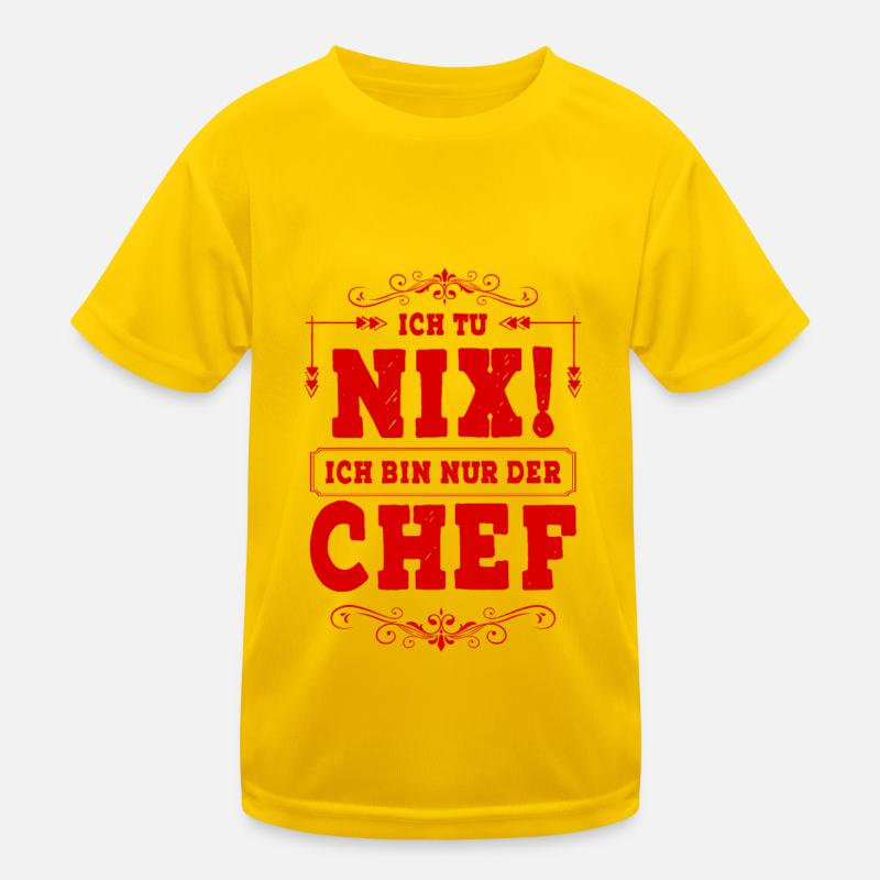 Weltbester Chef Kinder Funktions-T-Shirt