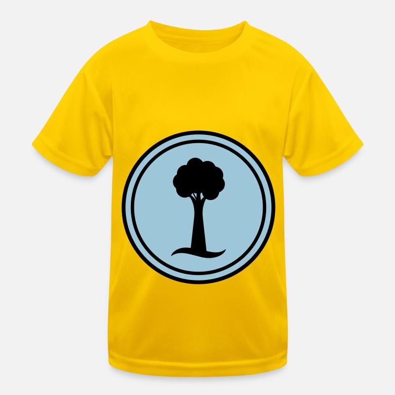 Tree icon Kids Functional T-Shirt