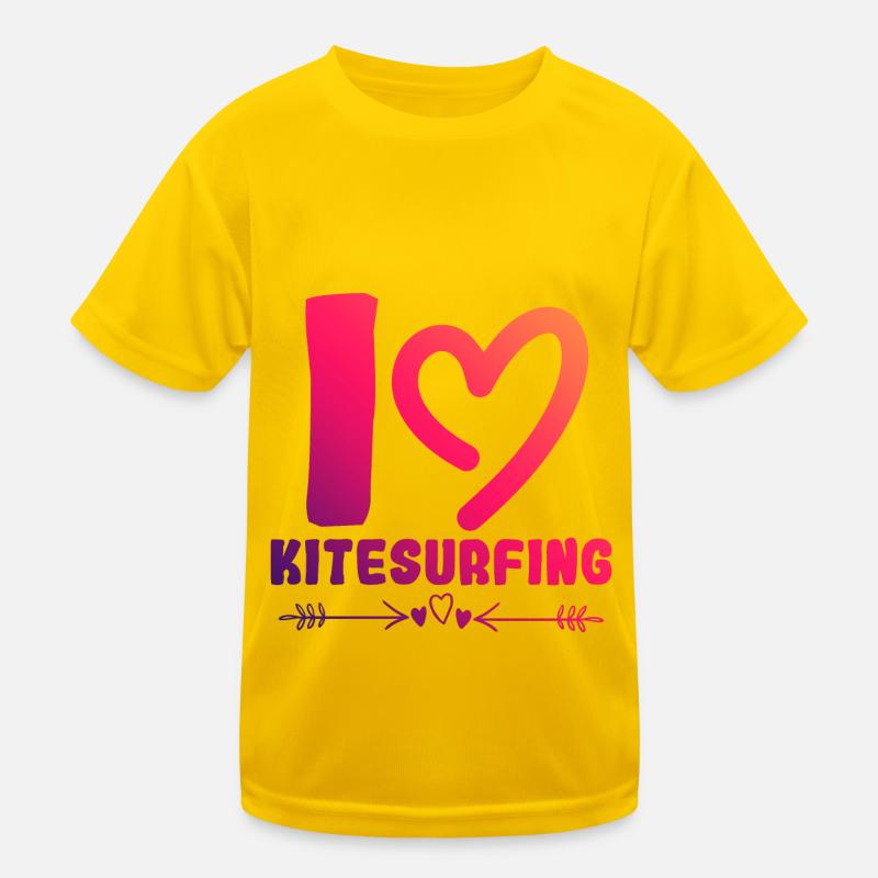 J’adore le kitesurf T-shirt sport Enfant