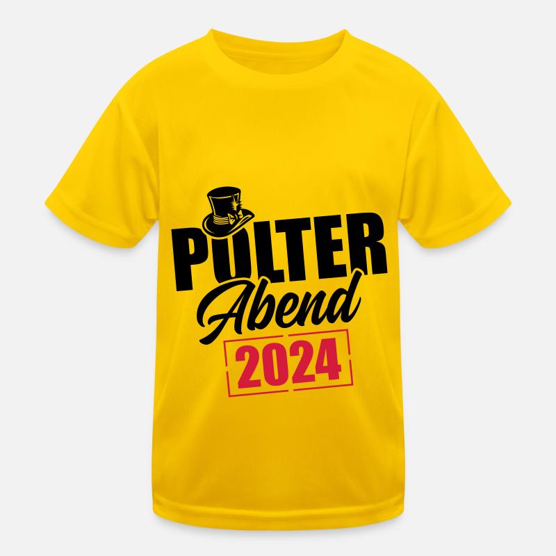 Polterabend 2024 Kinder Funktions-T-Shirt