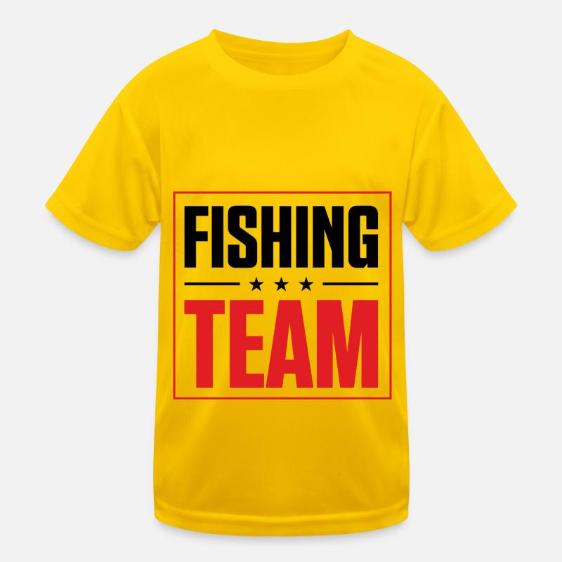 Équipe de pêche T-shirt sport Enfant