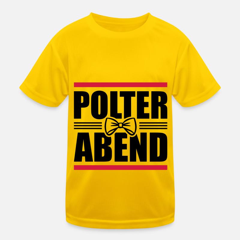 Polterabend Junggesellenabschied Kinder Funktions-T-Shirt