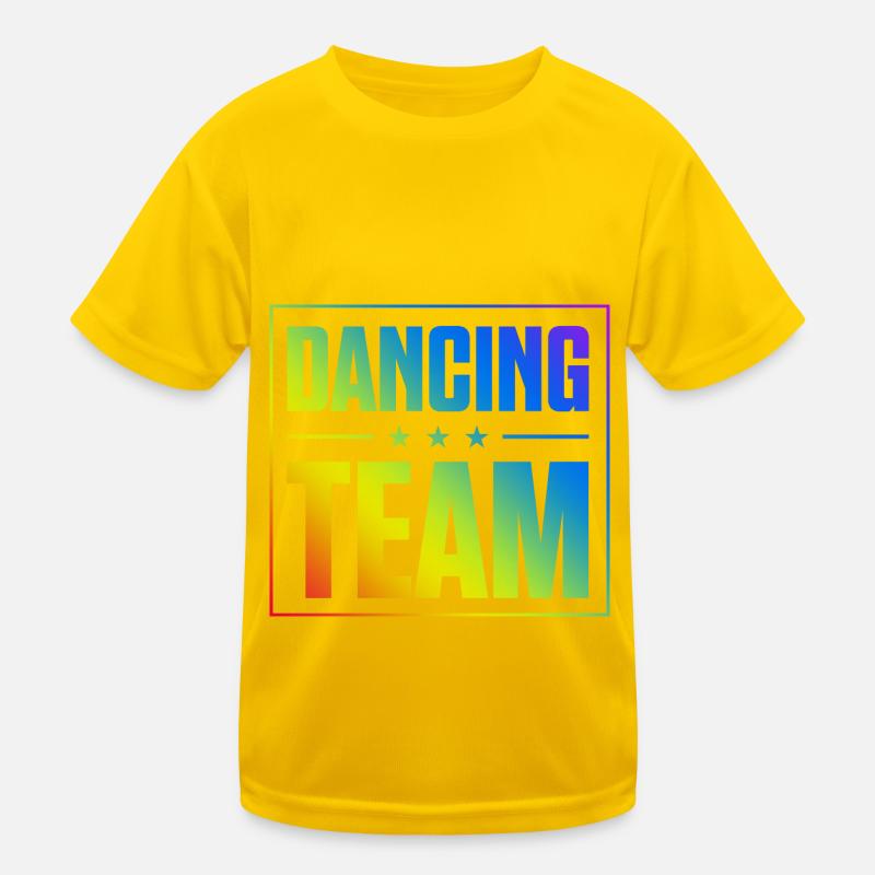 Dancing Team Kids Functional T-Shirt