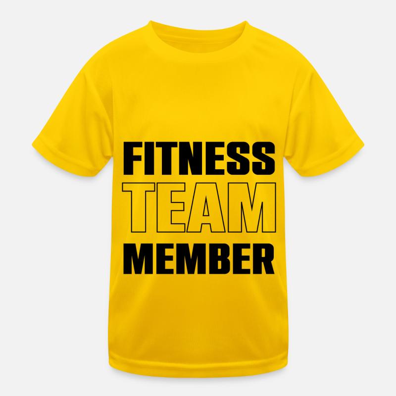 Équipe de conditionnement physique T-shirt sport Enfant
