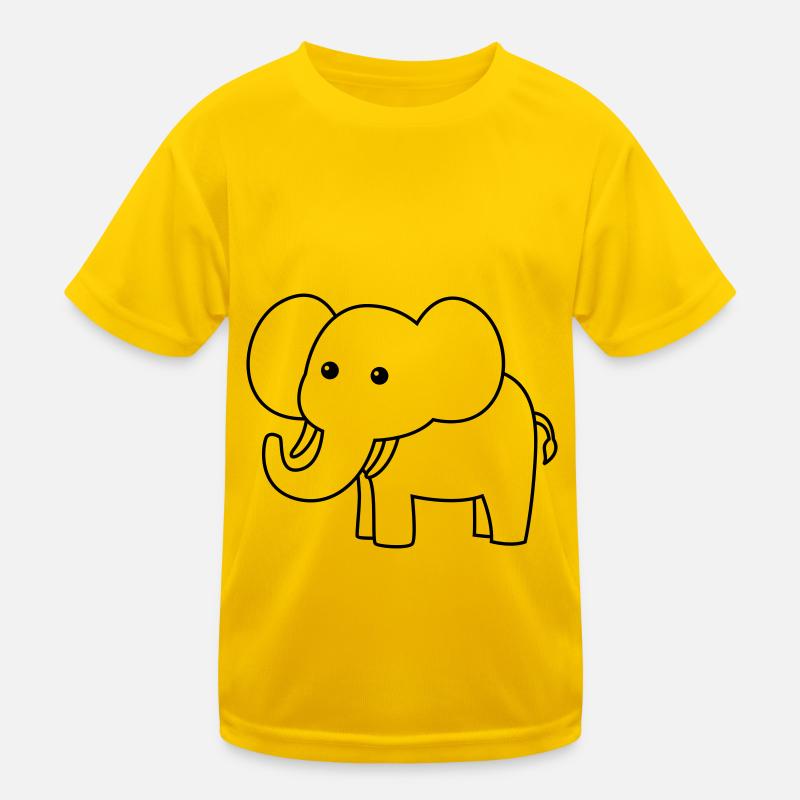 Mammut Comic Tier Kinder Funktions-T-Shirt