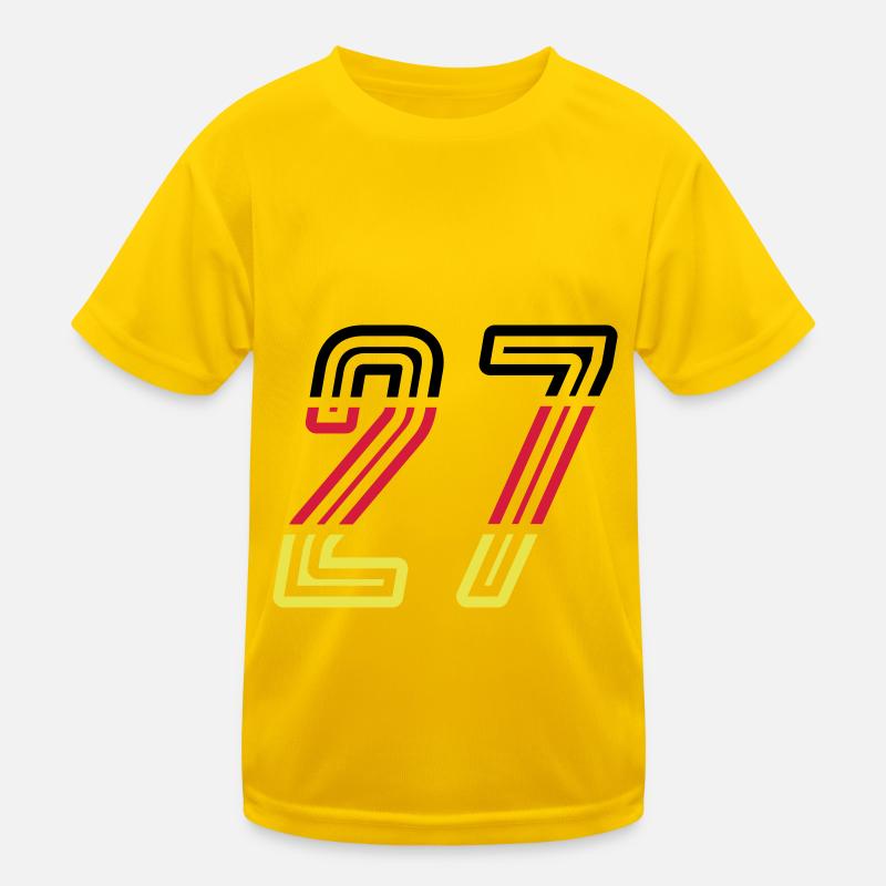 27 Symbole numérique Allemagne T-shirt sport Enfant