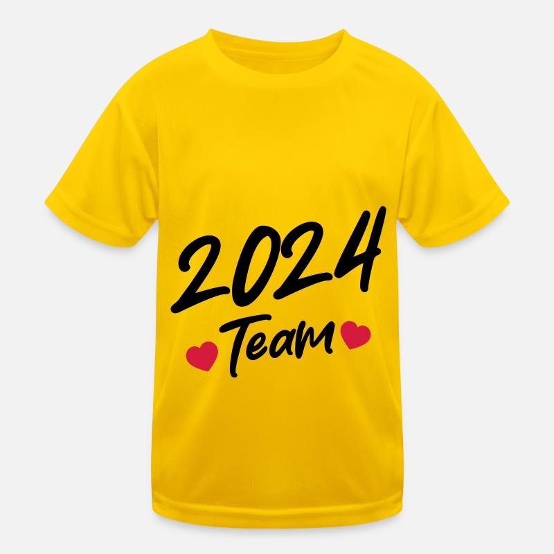 2024 Team Herz Kinder Funktions-T-Shirt
