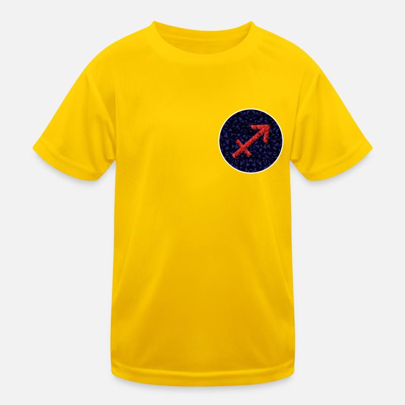 Saggitarius - Kids Functional T-Shirt - egg yellow