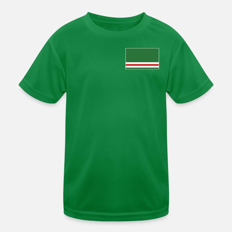 Drapeau de la Tchétchénie T-shirt sport Enfant