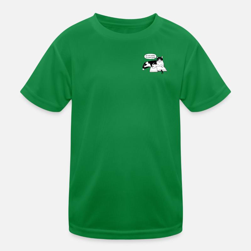 I'm not reading Kinder Funktions-T-Shirt
