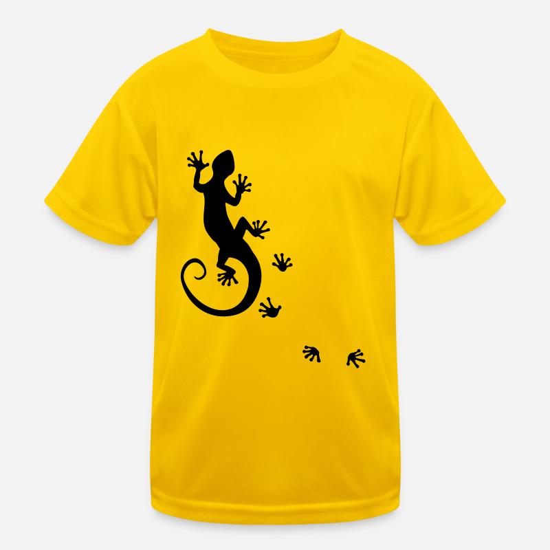 running gecko Kids Functional T-Shirt