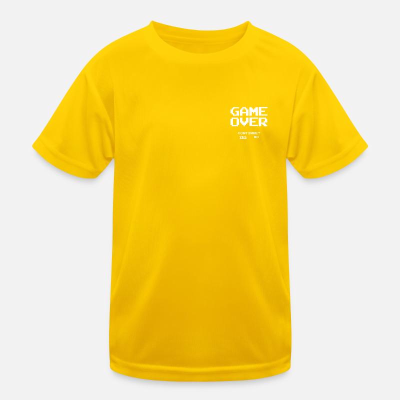 Klassiker Game Over Kinder Funktions-T-Shirt