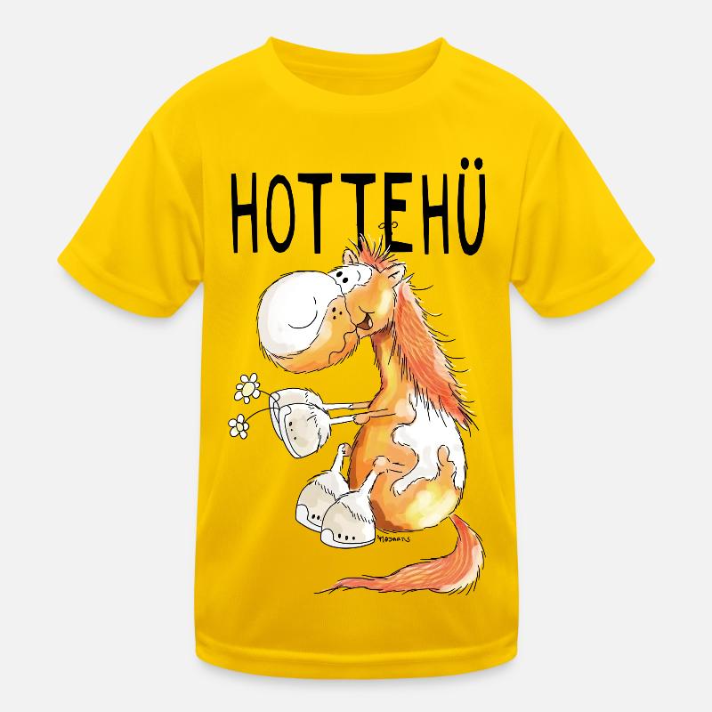 Hottehü Pferd - Pferde - Pony - Pferdchen - Comic Kinder Funktions-T-Shirt