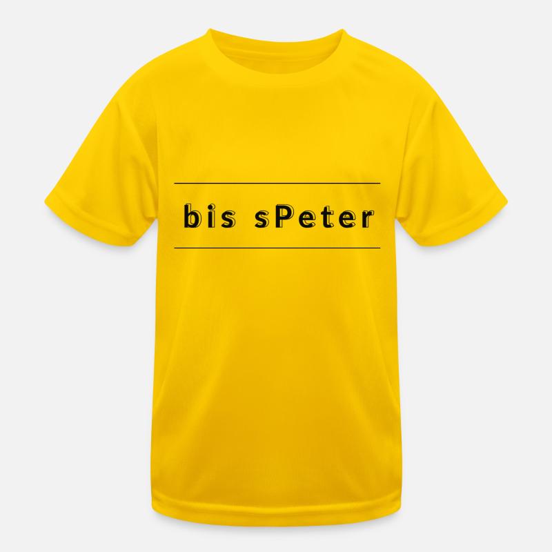 später Kinder Funktions-T-Shirt