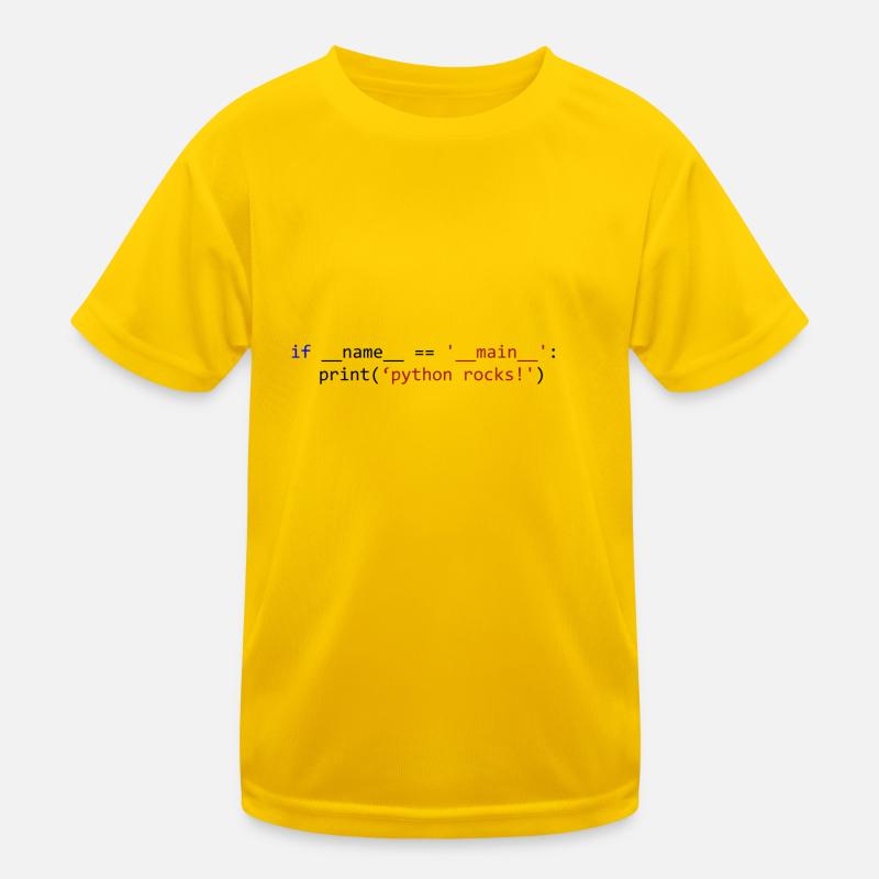 Roches python T-shirt sport Enfant