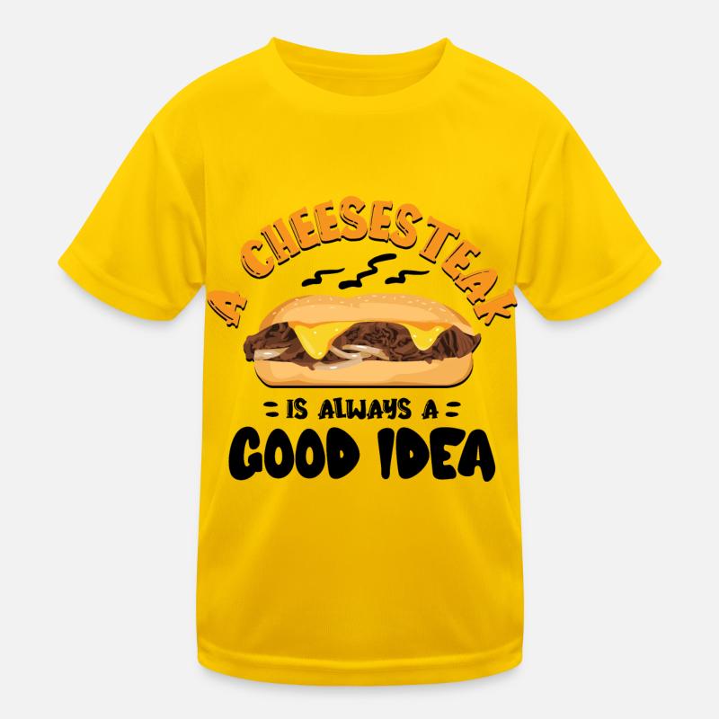 Philly Breakfast Sandwich Kinder Funktions-T-Shirt