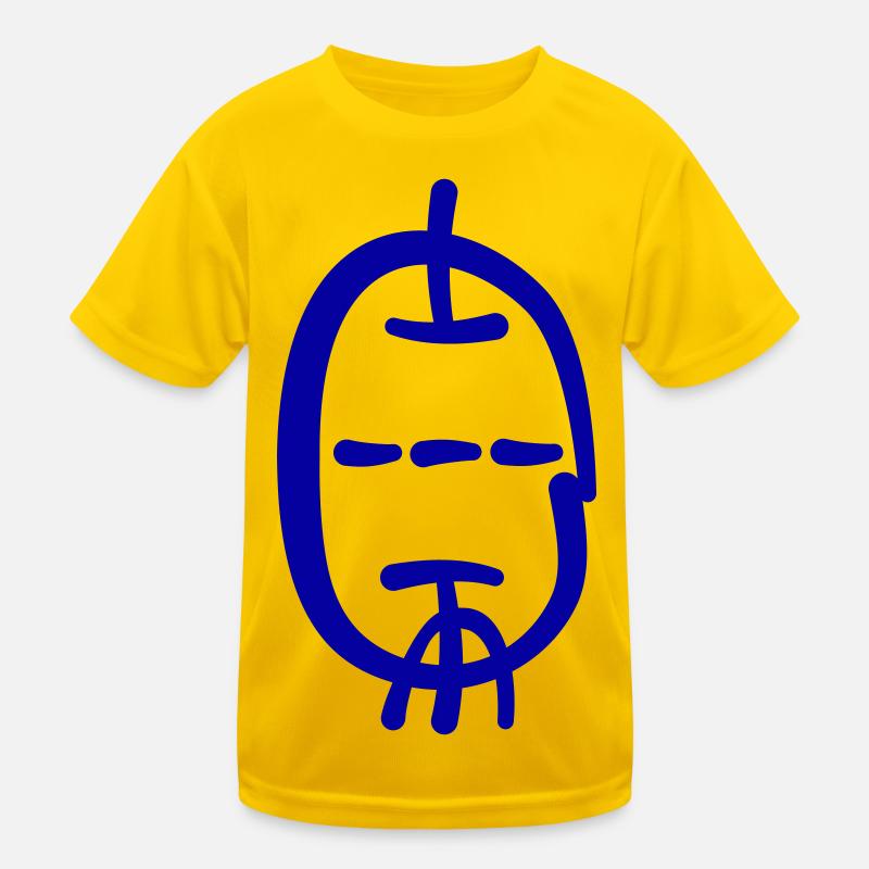 Calligraphic Style Triode Kids Functional T-Shirt