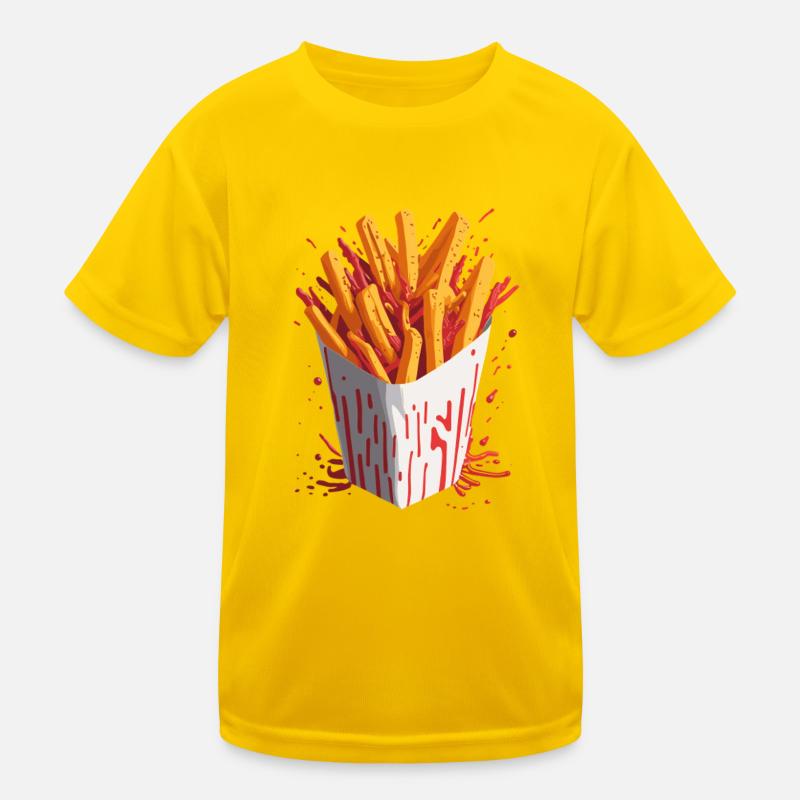 Explosive Chips Kinder Funktions-T-Shirt