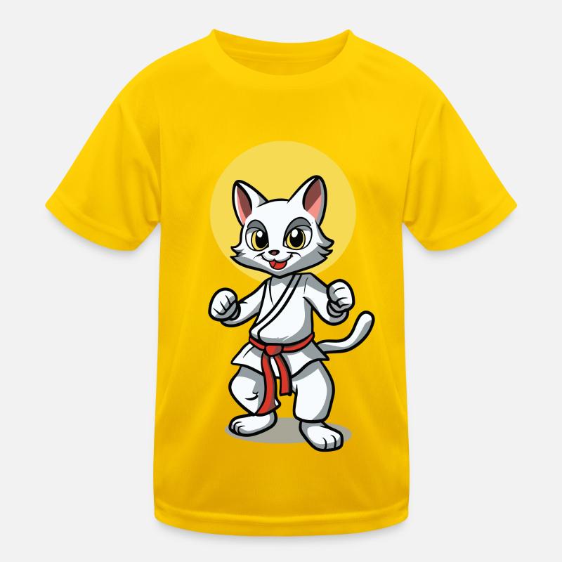 Chat de combat T-shirt sport Enfant