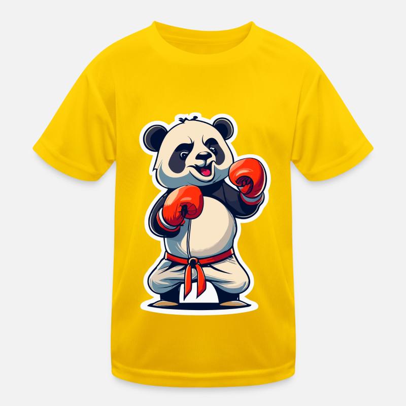 Boxe Panda T-shirt sport Enfant