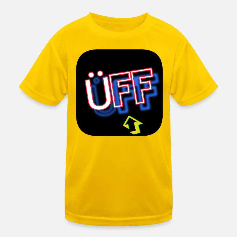Üff [Status] Kinder Funktions-T-Shirt
