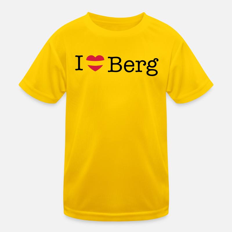 I love mountain Kids Functional T-Shirt