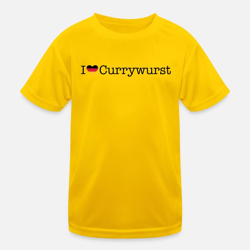J’adore Currywurst T-shirt sport Enfant