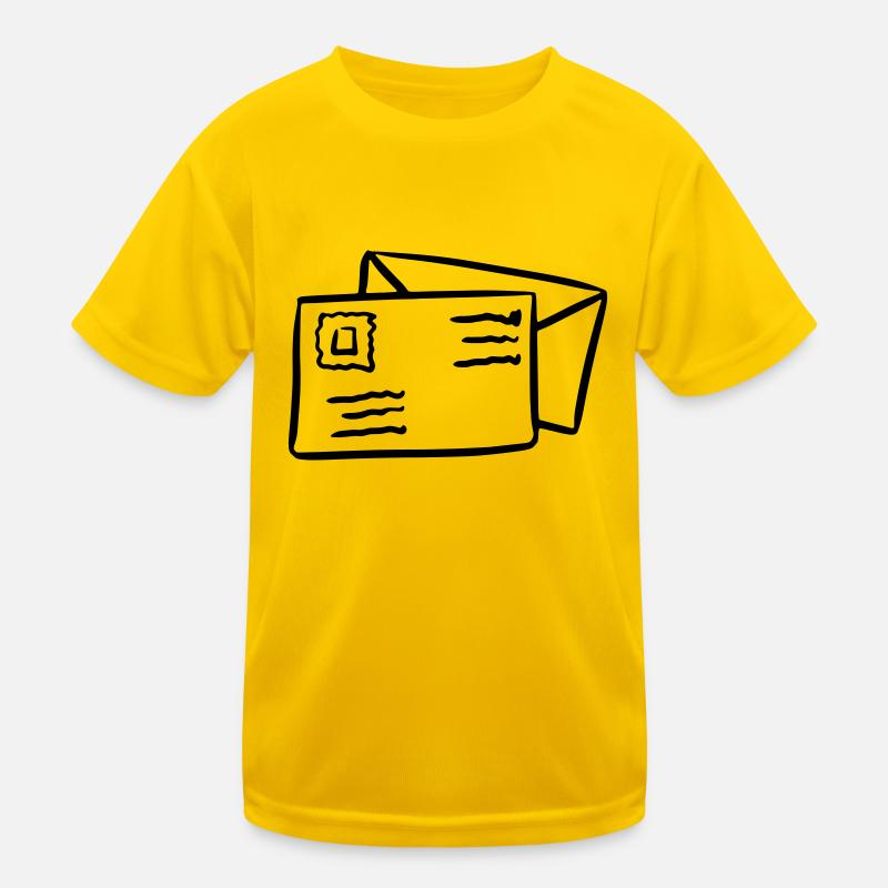 Letter Post Envelope Message Kids Functional T-Shirt