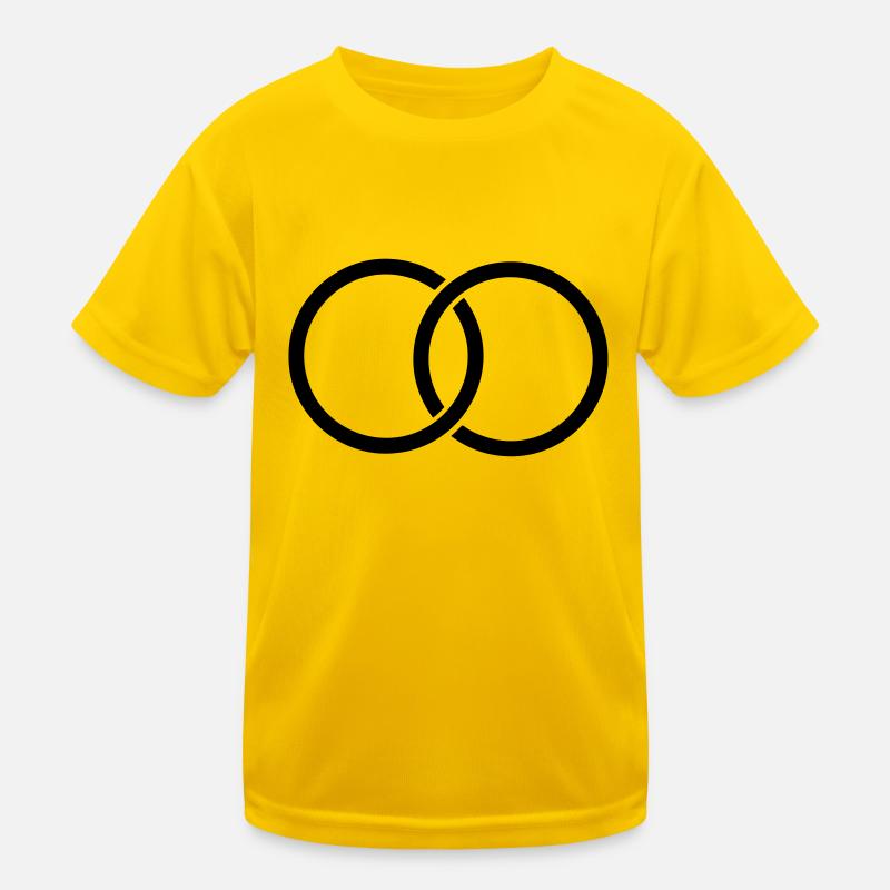 Ringe - Eheringe - ring - wedding ring - alliance Kinder Funktions-T-Shirt