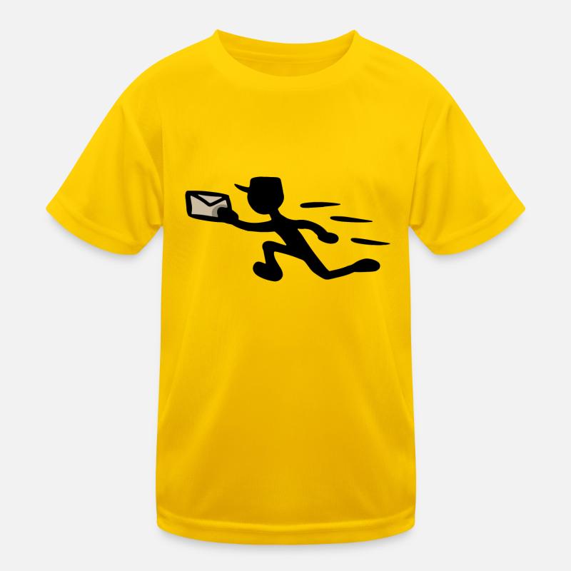 Postman Courier Delivery Express Shipment Post Kids Functional T-Shirt