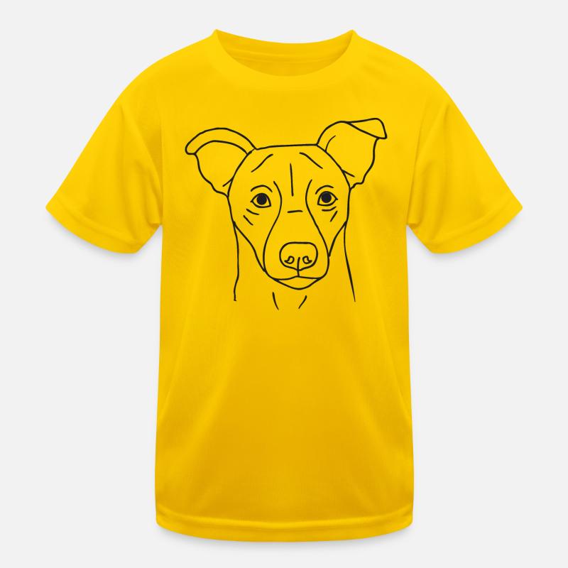 Jack Russell Terrier Kinder Funktions-T-Shirt