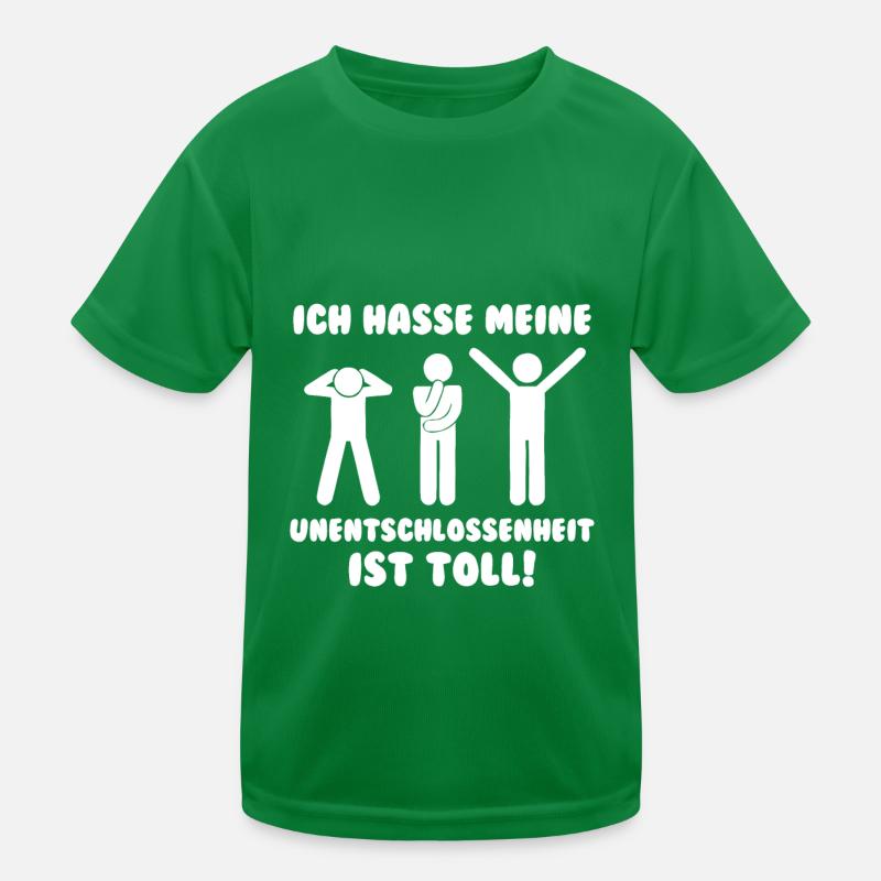 Lustger Spruch Geschenkidee Kinder Funktions-T-Shirt