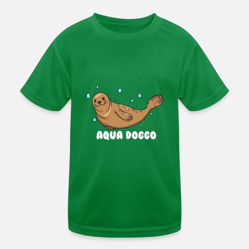Aqua Doggo Kids Functional T-Shirt