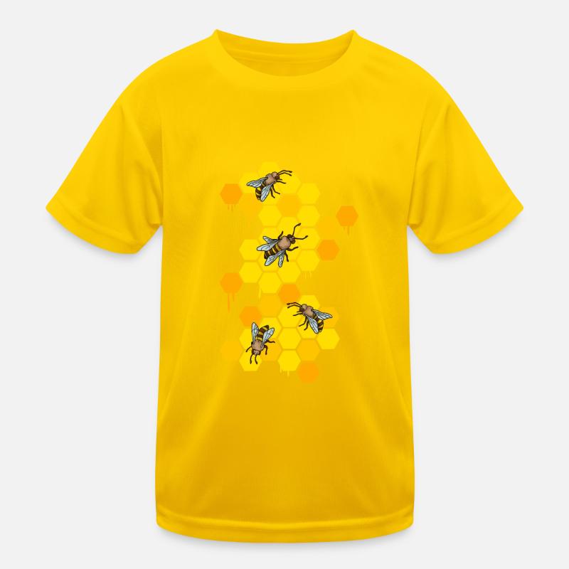 Beekeeper Bees Gift Kids Functional T-Shirt
