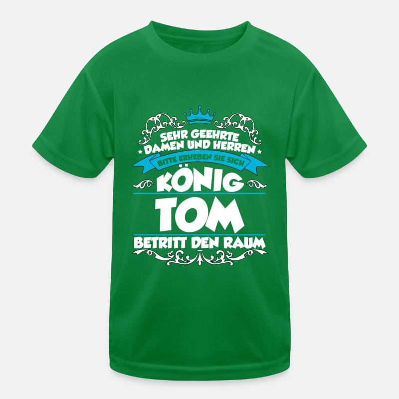 Tom Name Design Kinder Funktions-T-Shirt