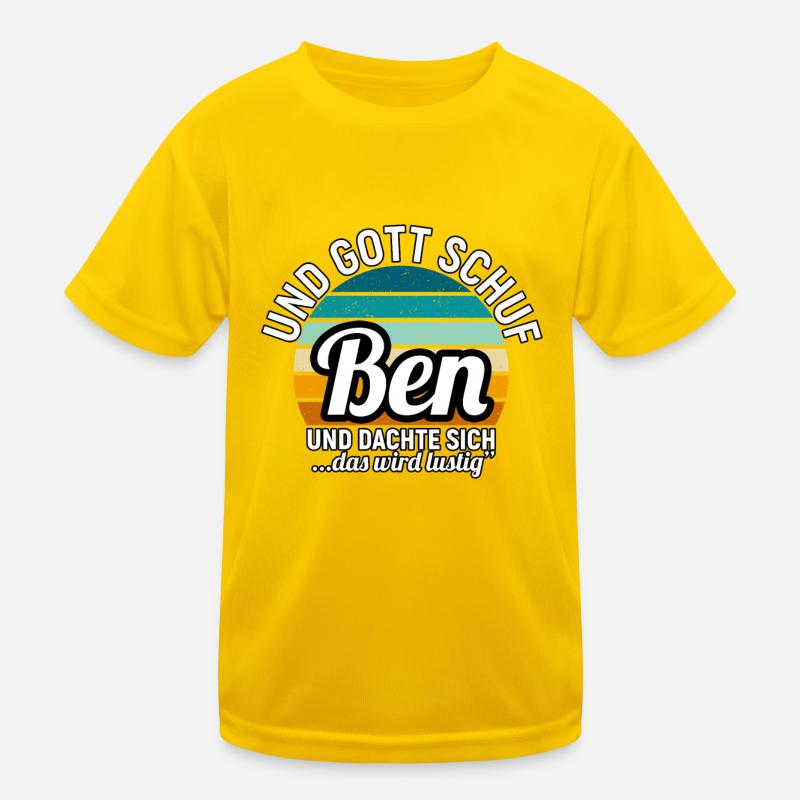 Benedikt Kinder Funktions-T-Shirt