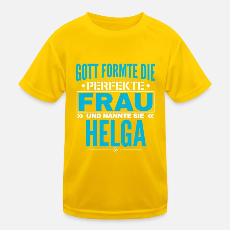 Conception du nom Helga T-shirt sport Enfant