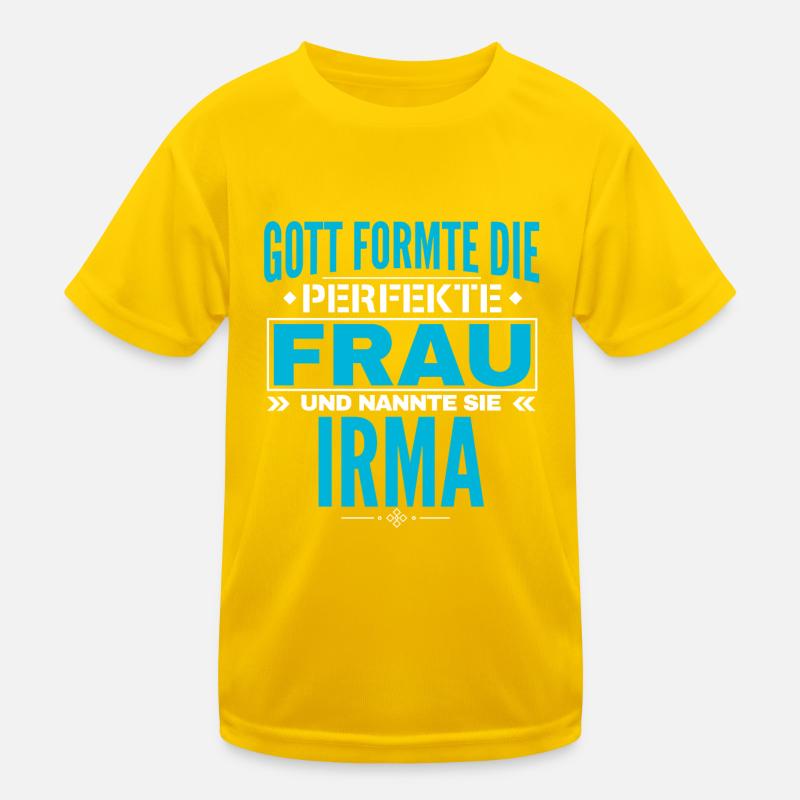Conception du nom d’Irma T-shirt sport Enfant