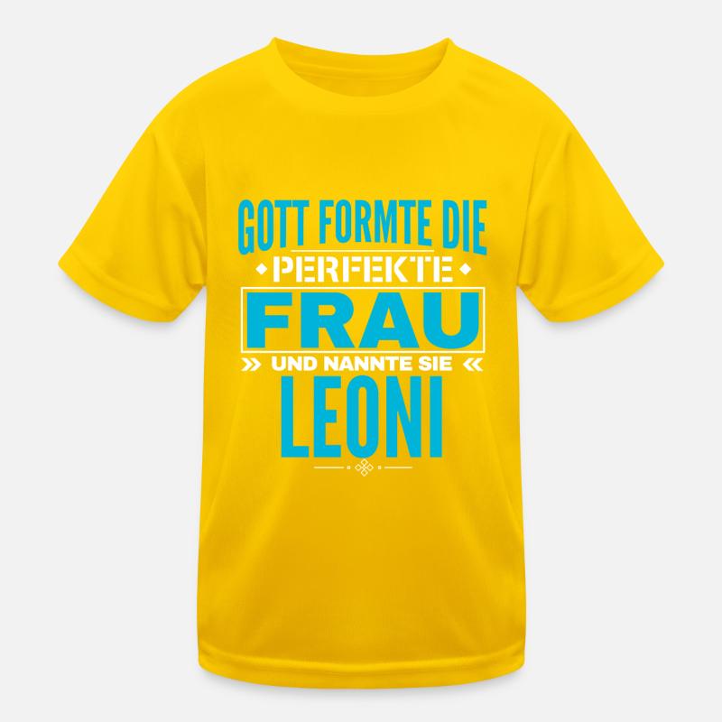 Conception du nom Leoni T-shirt sport Enfant