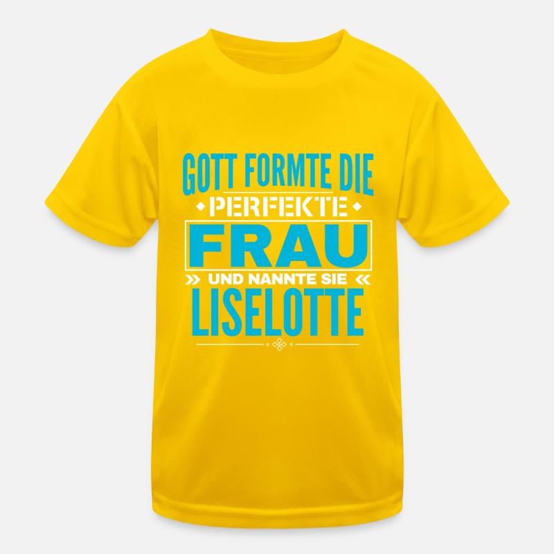 Conception du nom Liselotte T-shirt sport Enfant