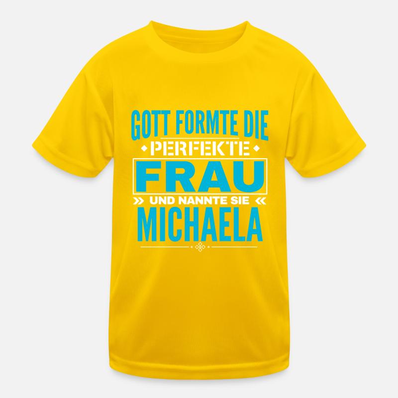 Conception du nom Michaela T-shirt sport Enfant