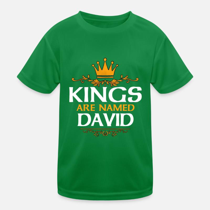 David Kids Functional T-Shirt